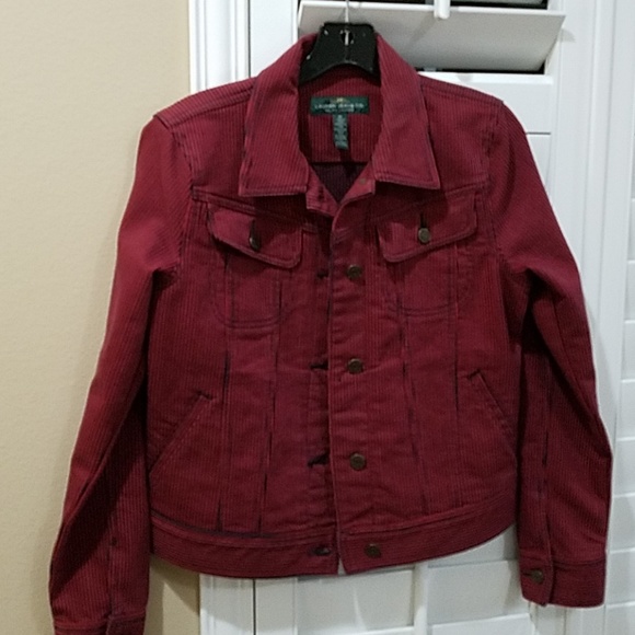 Ralph Lauren Jacket - Red Stripe Denim